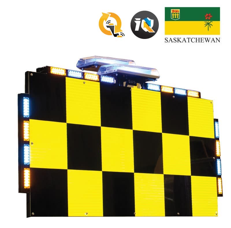SASKATCHEWAN AMBER/BLUE - CONNECTORIZED - DT #75029