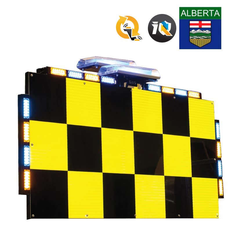 ALBERTA AMBER/BLUE SNOW PLOW #75035