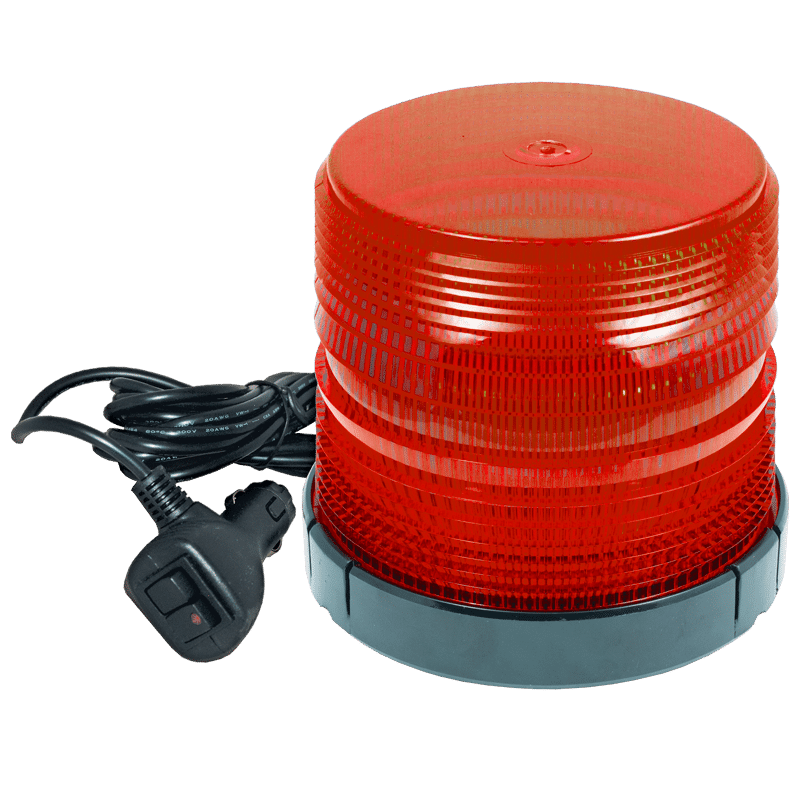 RED MEDIUM PROFILE FLEET LED BEACON #27025