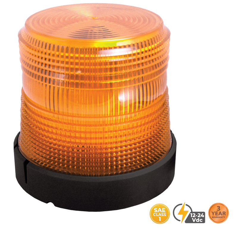 AMBER LOW PROFILE SELECT SERIES LED BEACON #20730