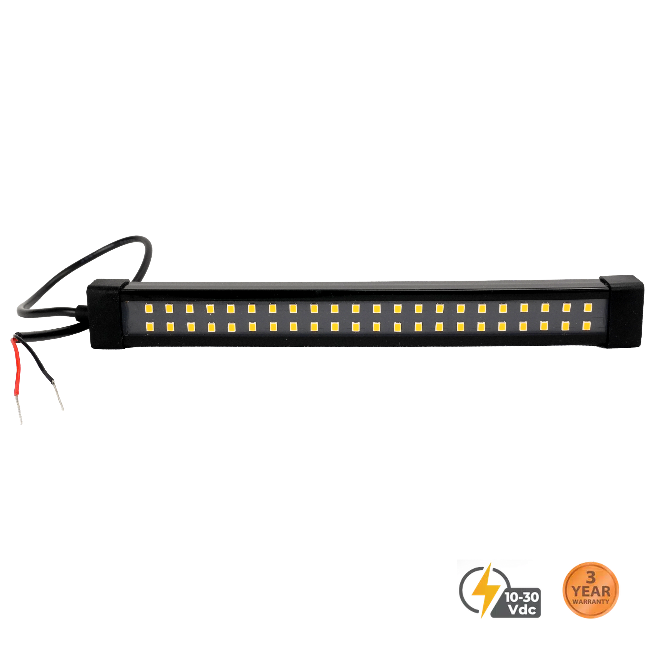 Flexible Steady Amber Strip Light 7" #93751-A