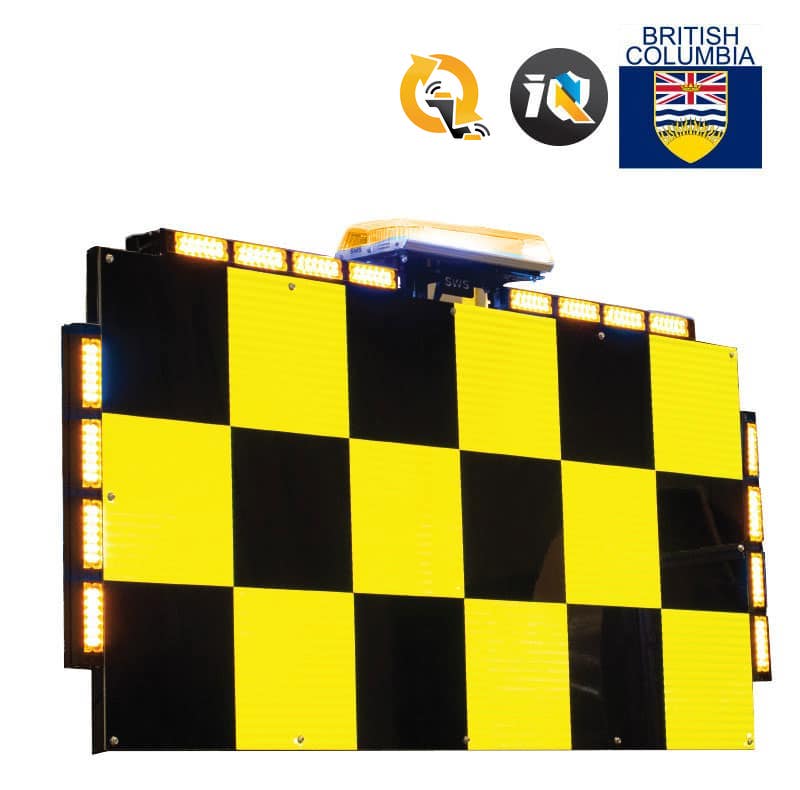 BRITISH COLUMBIA AMBER SNOW PLOW #75033