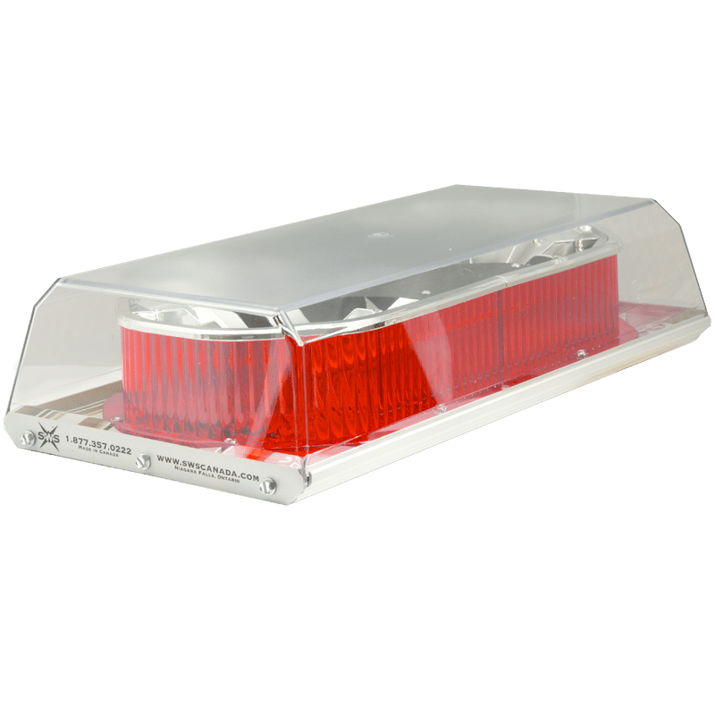 RED 16” LOW PROFILE FLEET PLUS LED MINIBAR #16314