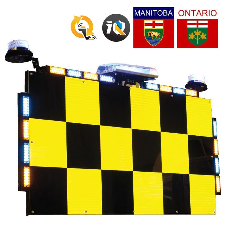 MANITOBA/ONTARIO AMBER/BLUE CONNECTORIZED #75032