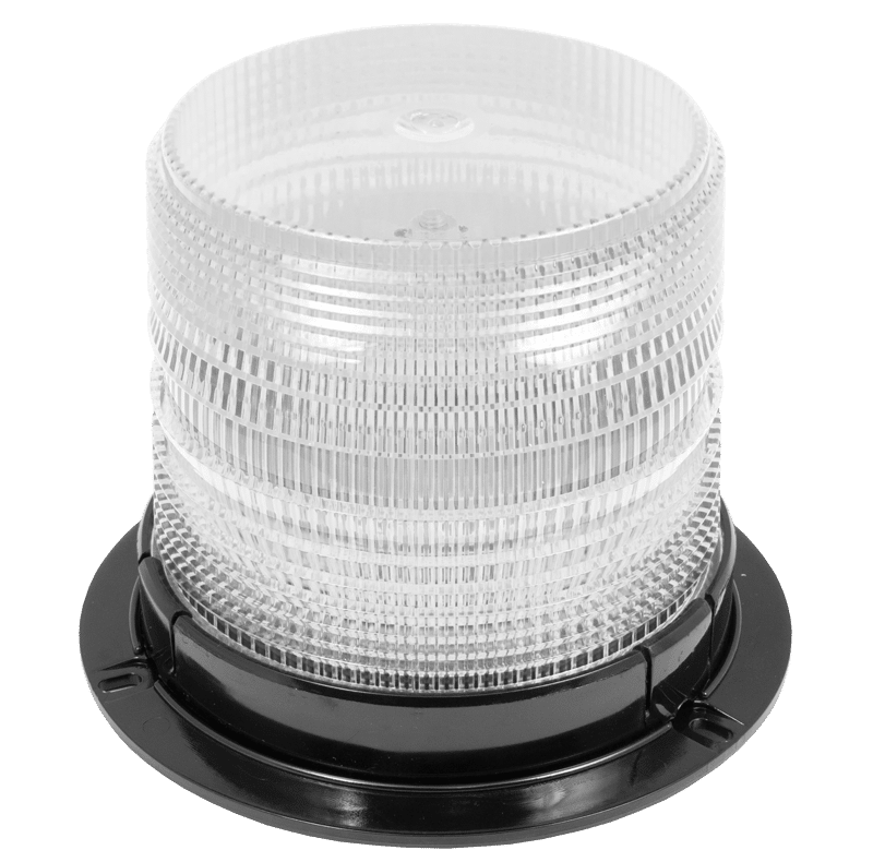 WHITE MEDIUM PROFILE FLEET PLUS BEACON #23827