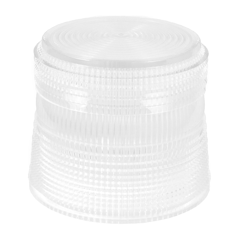 CLEAR REPLACEMENT LENS LOW PROFILE BEACONS #330-C
