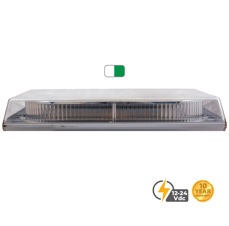 DUAL COLOUR WHITE GREEN 16” SLIM PROFILE FLEET PLUS LED MINIBAR #S16396