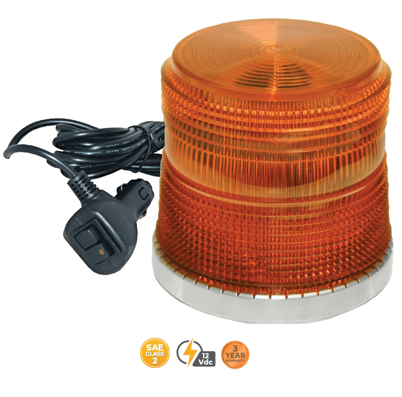 AMBER LOW PROFILE MAGNETIC MOUNT SELECT SERIES LED BEACON #20720