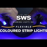 Flexible Steady Amber Strip Light 7" #93751-A