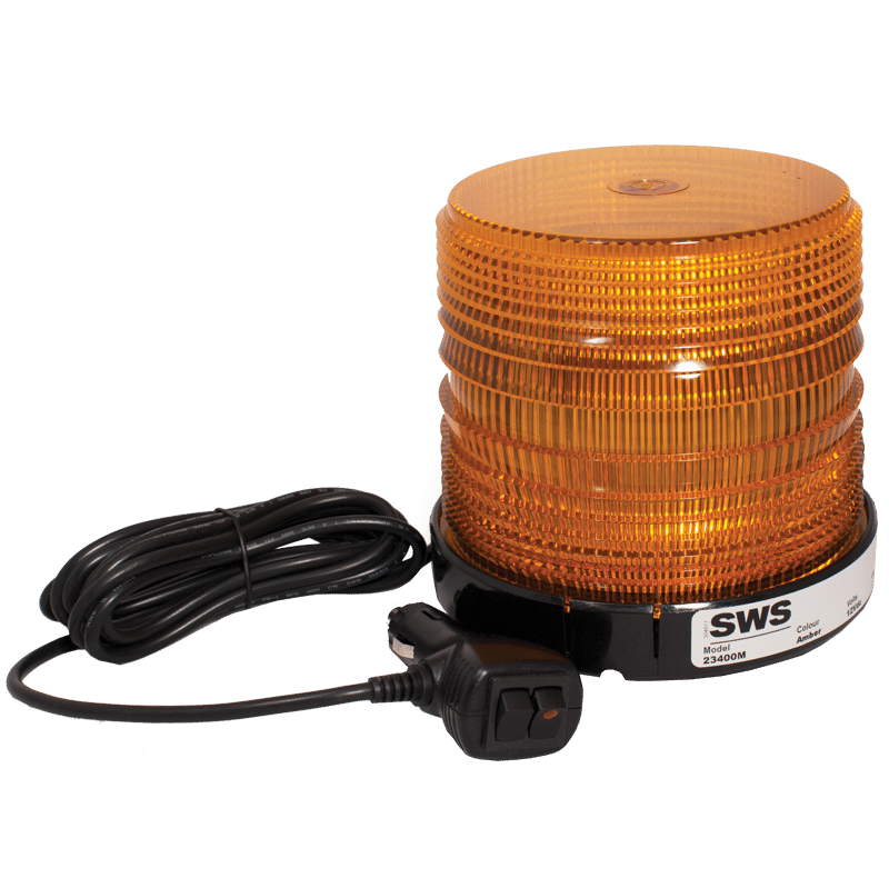 AMBER MEDIUM PROFILE FLEET LED BEACON #23400M