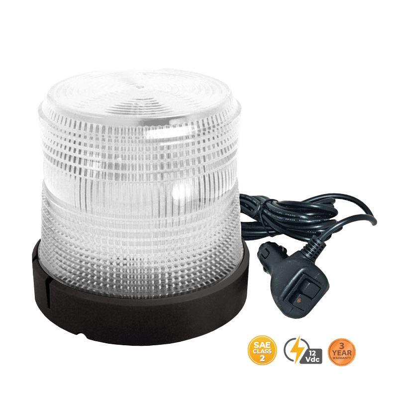AMBER EMITTING LOW PROFILE MAGNETIC MOUNT SELECT SERIES LED BEACON #20746