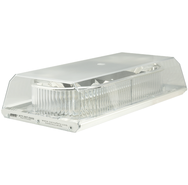 AMBER 360° (BLUE REAR ONLY) 16" LOW PROFILE FLEET LED MINI LIGHTBAR #16382