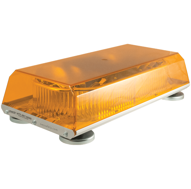 AMBER 16” LOW PROFILE FLEET PLUS LED MINIBAR #16313
