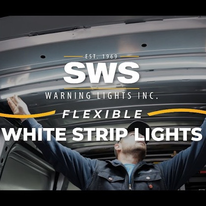 Flexible Steady White Strip Light 13" #93755-W