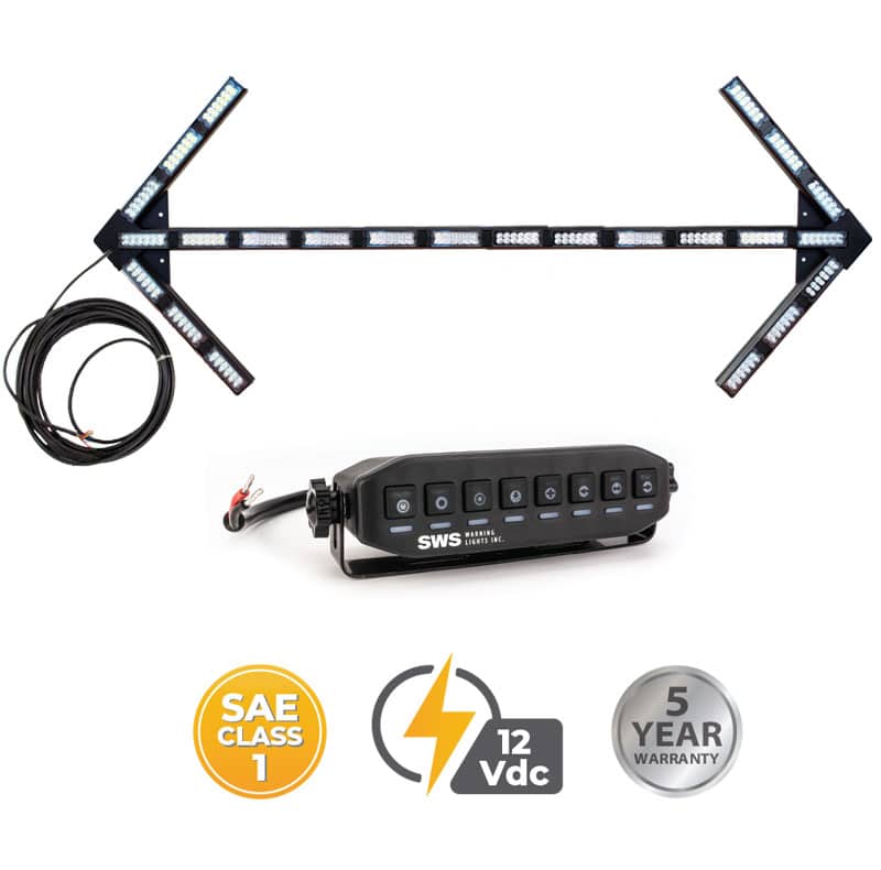 TITAN ARROW PACKAGE: 72″ ARROW + CONTROLLER + 40′ CABLE PACKAGE #T72340
