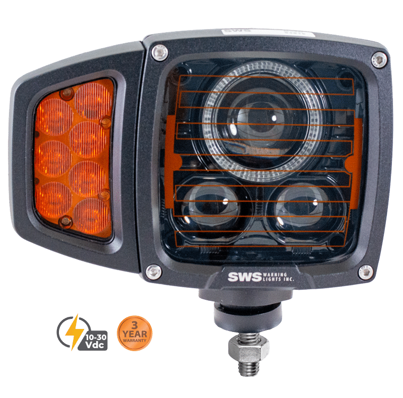 HEATED LED HEADLIGHT #93615