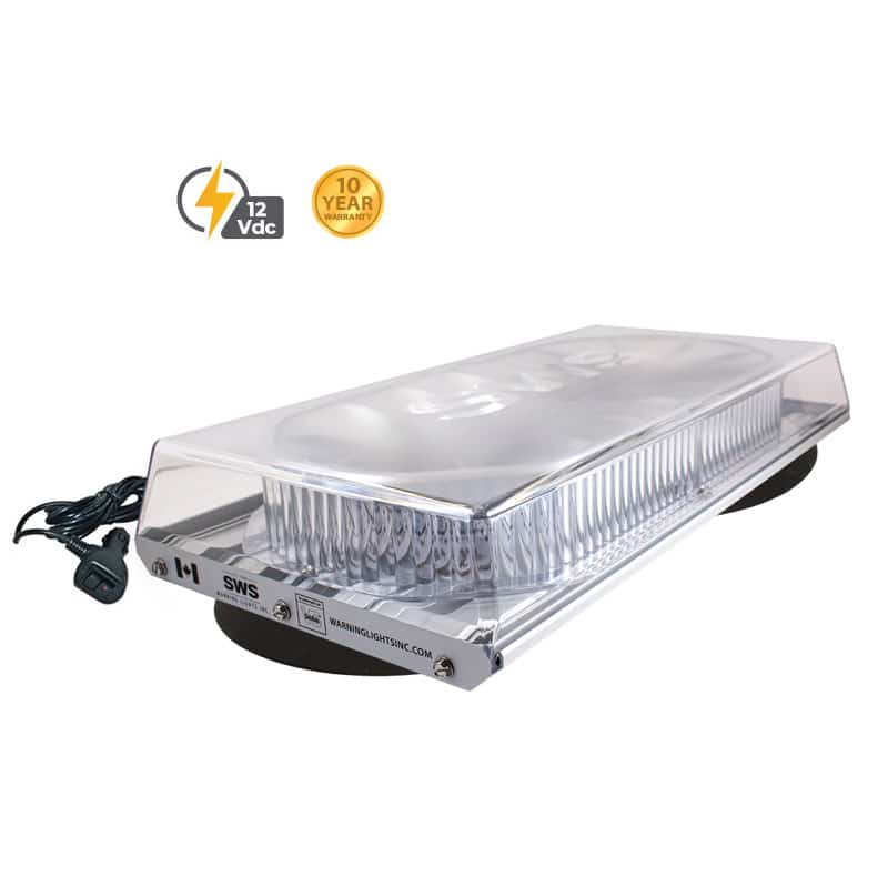 SLIM AMBER EMITTING 16” LOW PROFILE VACUUM MAGNETIC FLEET PLUS LED MINIBAR #S16351