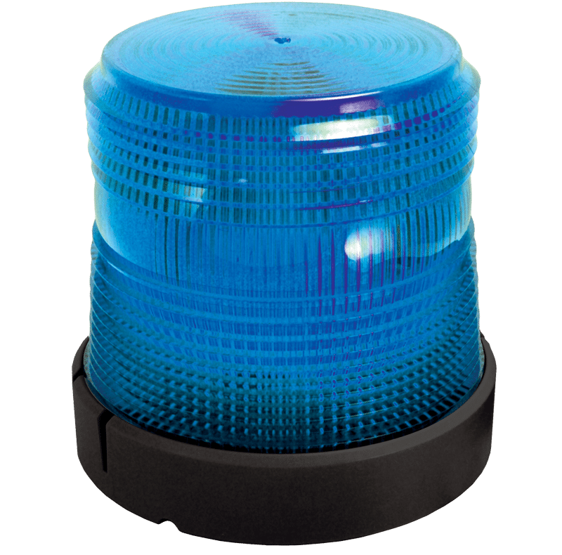 BLUE MEDIUM PROFILE FLEET LED BEACON #201Z-12V-B