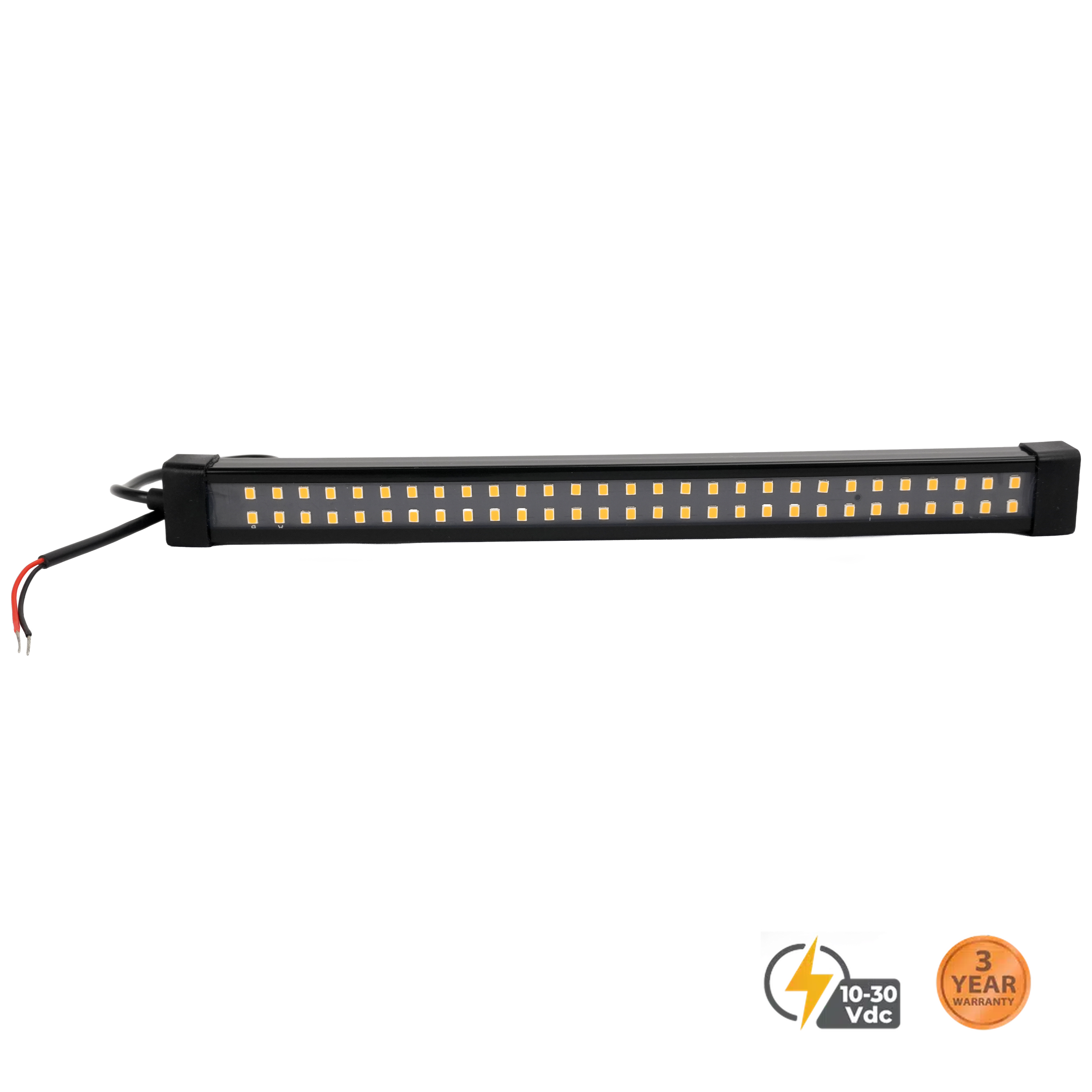 Flexible Flashing Amber Strip Light 9" #93752-A
