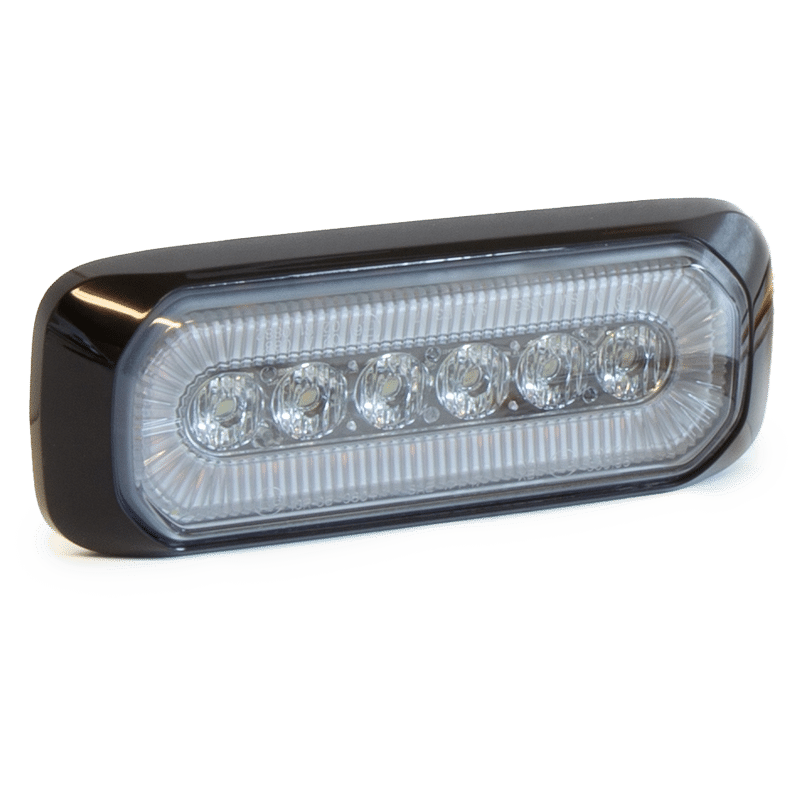 DUAL FUNCTION WHITE AMBER PERIMETER LIGHTS 6 LED WITH HALO 18 LED #83026