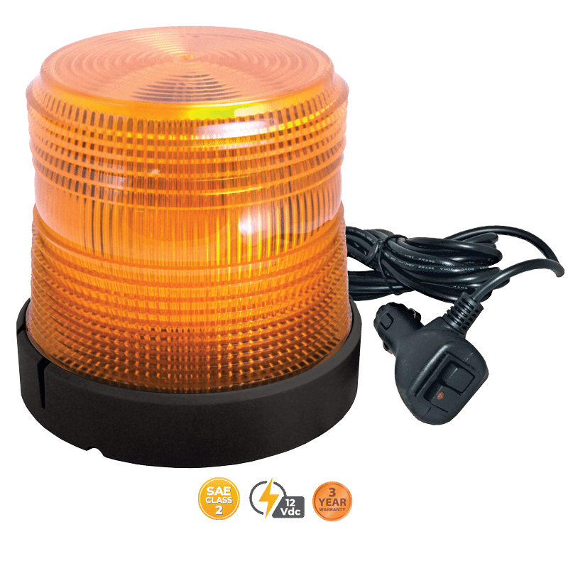 AMBER LOW PROFILE MAGNETIC MOUNT SELECT SERIES LED BEACON #20740