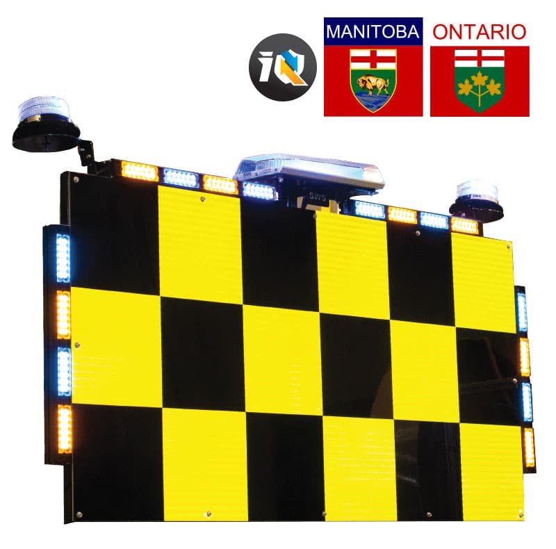 MANITOBA/ONTARIO AMBER/BLUE - WIRE LEADS #75028