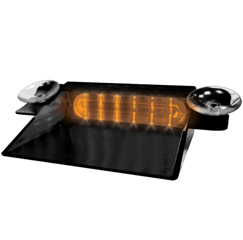 AMBER 6 LED DASH LIGHT #80076
