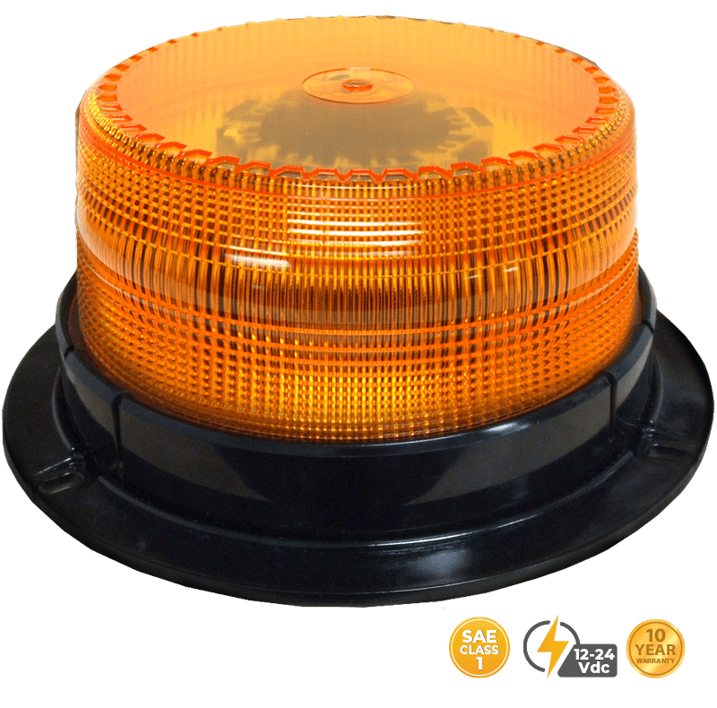 AMBER LOW PROFILE FLEET PLUS BEACON #23101