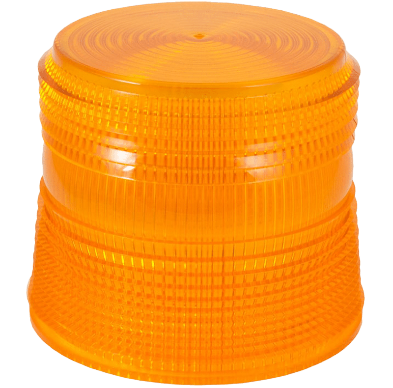 REPLACEMENT AMBER LENS LOW PROFILE BEACONS #330-A