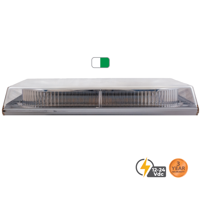 DUAL COLOUR WHITE GREEN 16” SLIM PROFILE SELECT LED MINIBAR #S16196
