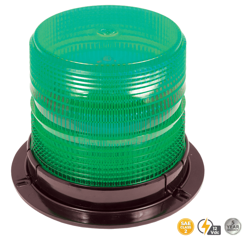 GREEN MEDIUM PROFILE FLEET BEACON #27004