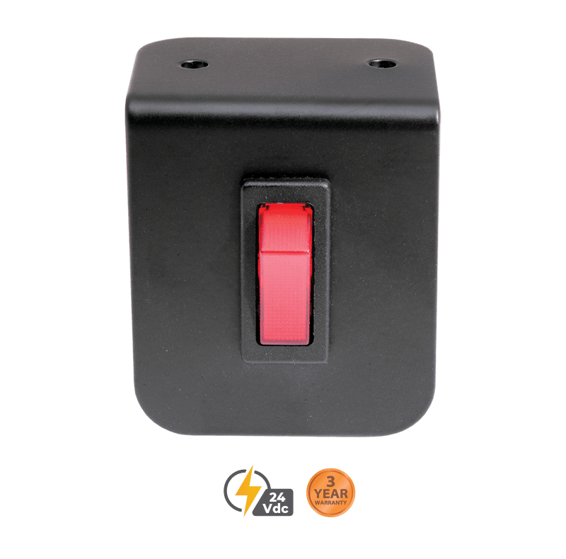 SWITCH PANEL KIT 1 x LIT ROCKER 24VDC #766250