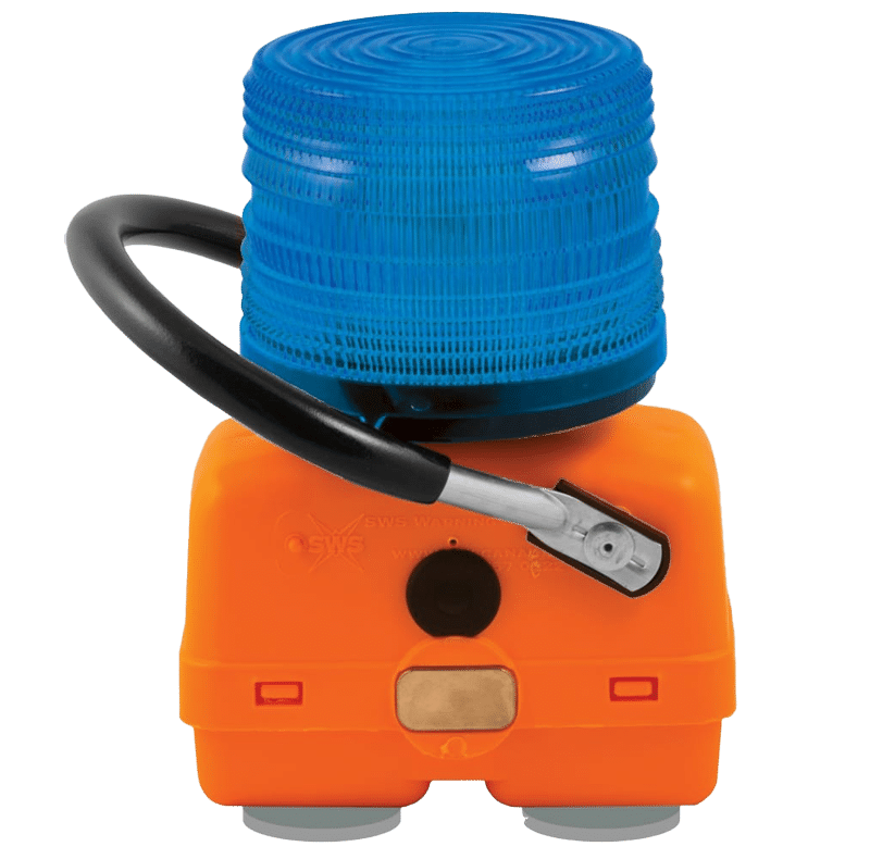 BLUE PORTABLE LED BEACON MAGNETIC MOUNT #735SM-B