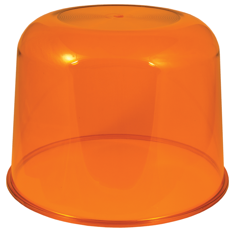 DOME 'B' STYLE AMBER #134-2-A