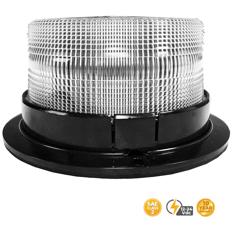 AMBER/BLUE LOW PROFILE DUAL COLOUR MAGNETIC MOUNT BEACON #22141