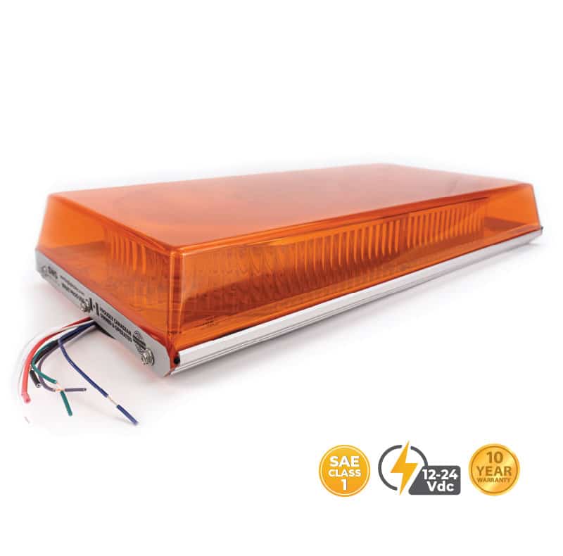 SLIM AMBER 16” FLEET PLUS LED MINIBAR #S16311