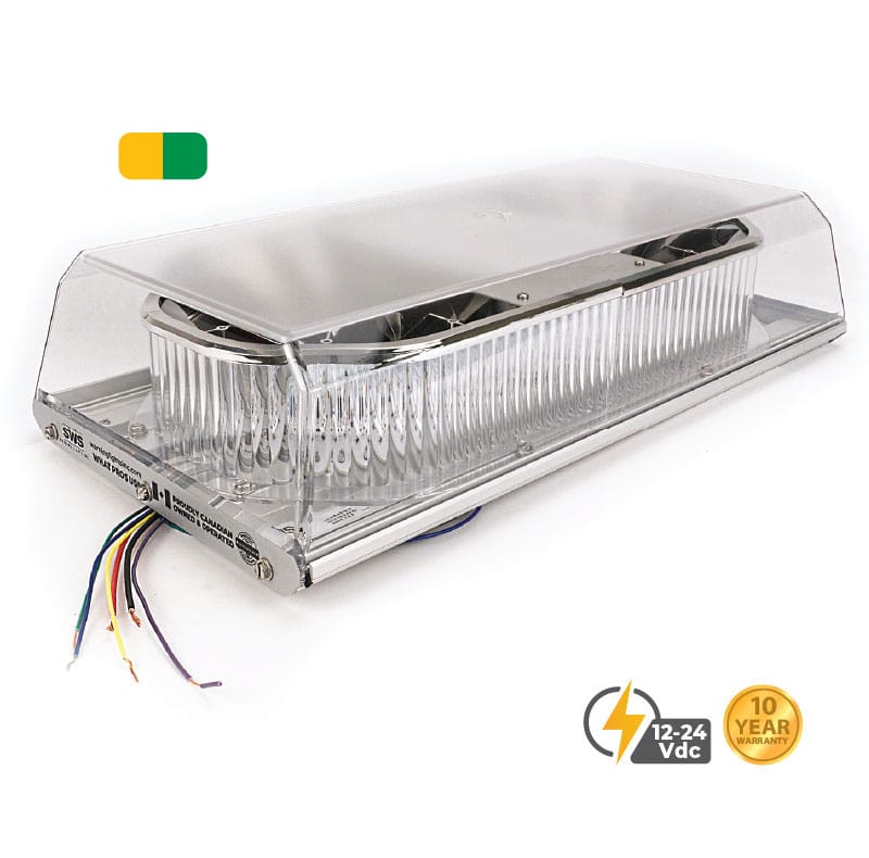 DUAL COLOUR AMBER GREEN 16” PROFILE FLEET PLUS LED MINIBAR #16398