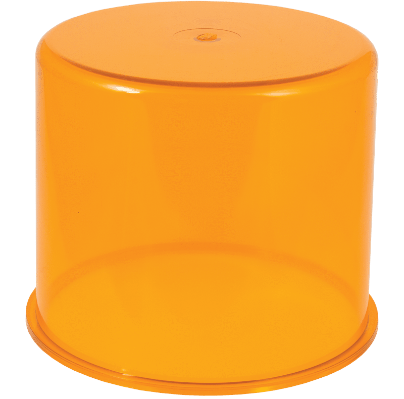 REPLACEMENT AMBER DOME 280XX MEDIUM PROFILE ROTATOR BEACONS #877401