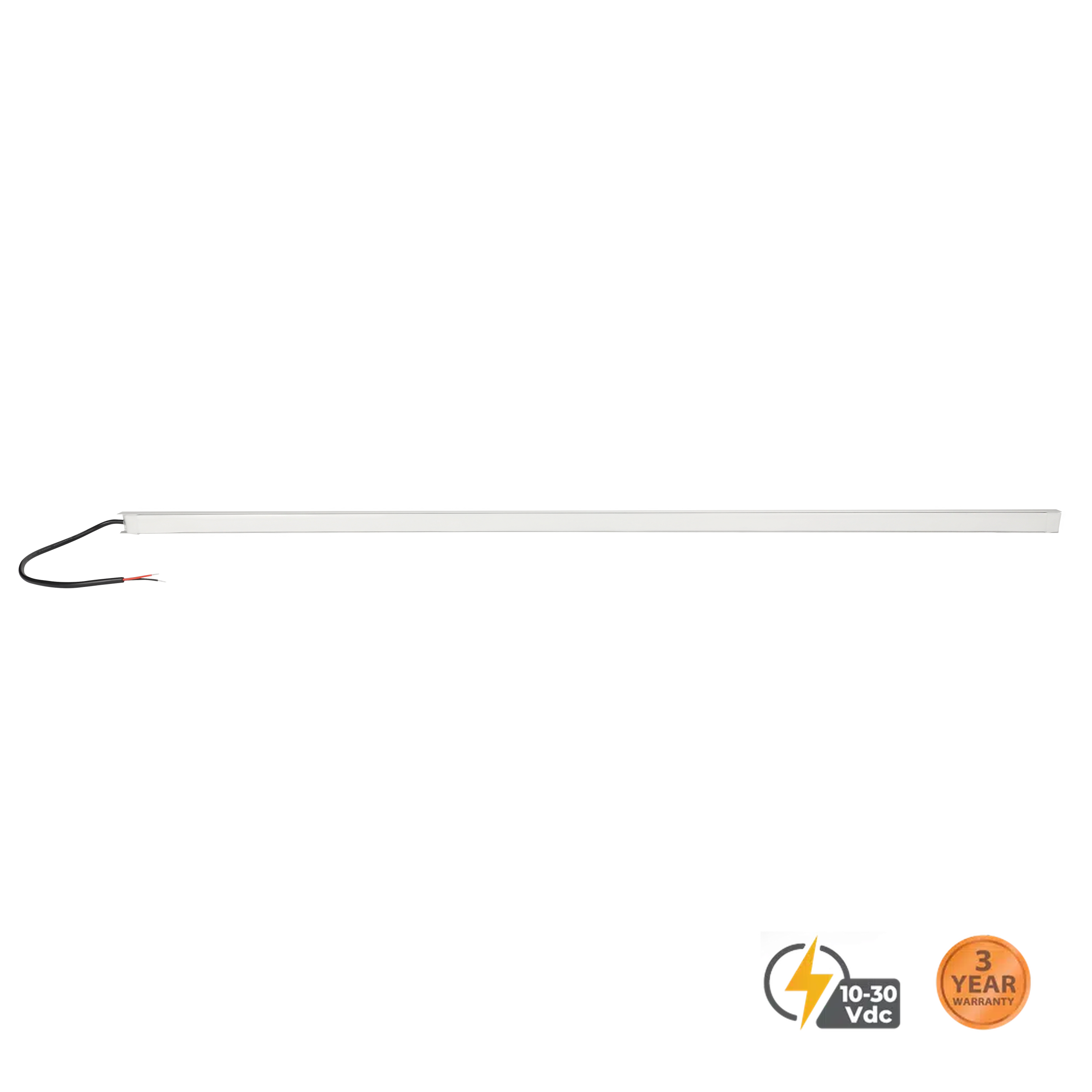 Flexible Steady White Strip Light 40" with Aluminum Fixture #93797