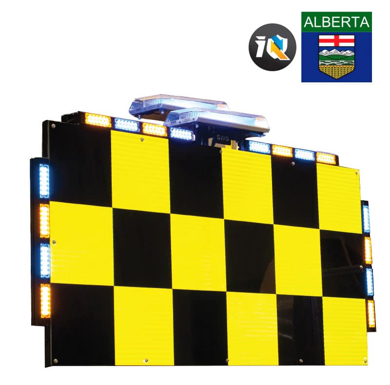 ALBERTA AMBER/BLUE SNOW PLOW #75035